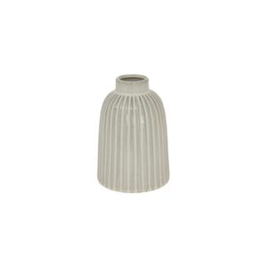 MONTE Medium Bell Vase – Stone-effect ceramic vase with bell-shaped silhouette, ideal for modern interiors or coordinated decorative displays.