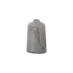 GARDA Grey Glazed Liv Vase – Handcrafted grey ceramic vase with distressed glaze and refined finish, perfect for modern and classic décor styles.
