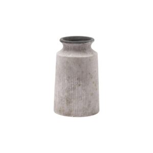 BLOOMVILLE Urn Stone Vase – Handcrafted ceramic urn vase with weathered stone texture, ideal for faux flowers or as a decorative accent.
