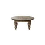 Rutland Collection Round Coffee Table – modern British craftsmanship, minimalist design, stable architectural base. A refined centrepiece for contemporary interiors.