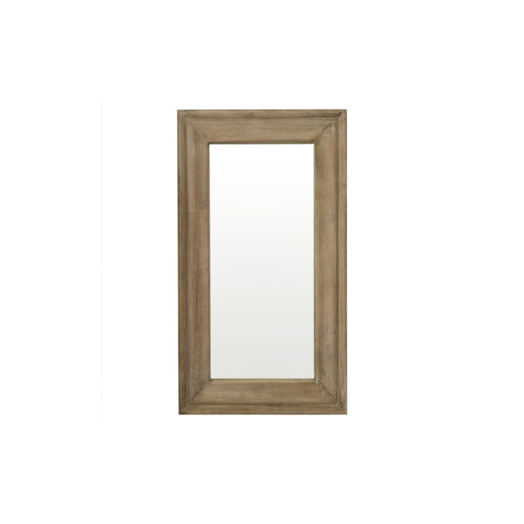COPGROVE Collection Mirror &ndash; Full-Length Handcrafted Hardwood Mirror with Washed Wood Finish