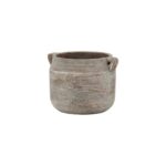 SIENA Brown Hydria Pot – Handcrafted ceramic hydria with rich brown finish and Mediterranean design