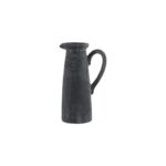 AMALFI Grey Tall Jug – Sculptural ceramic jug with matte grey finish and Mediterranean design