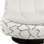 STUDIO X Nobu Chair with Scala 01 and Nobu 01 upholstery and modern swivel base