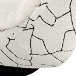 STUDIO X Nobu Chair with Scala 01 and Nobu 01 upholstery and modern swivel base