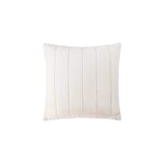 Empress cream faux fur feather filled cushion with soft velvet texture for cosy interior styling.